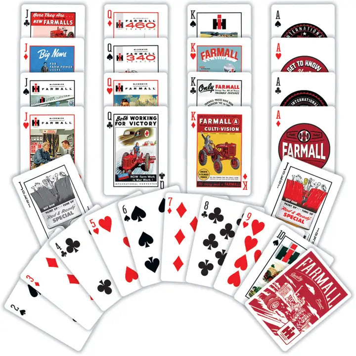 Farmall Playing Cards - Irvine Tack & Western Wear