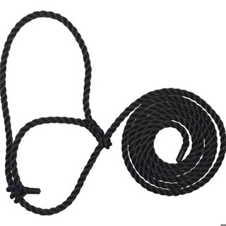 Sullivan Bull Rope Halter - Black – Irvine Tack & Western Wear
