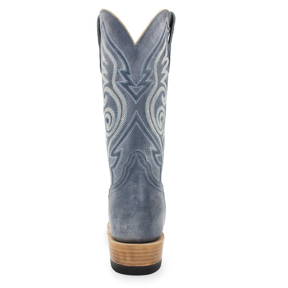 Rocking Diamond Brand Women's Top Fifteen BSQ Cowgirl Boots - Blue Jeans