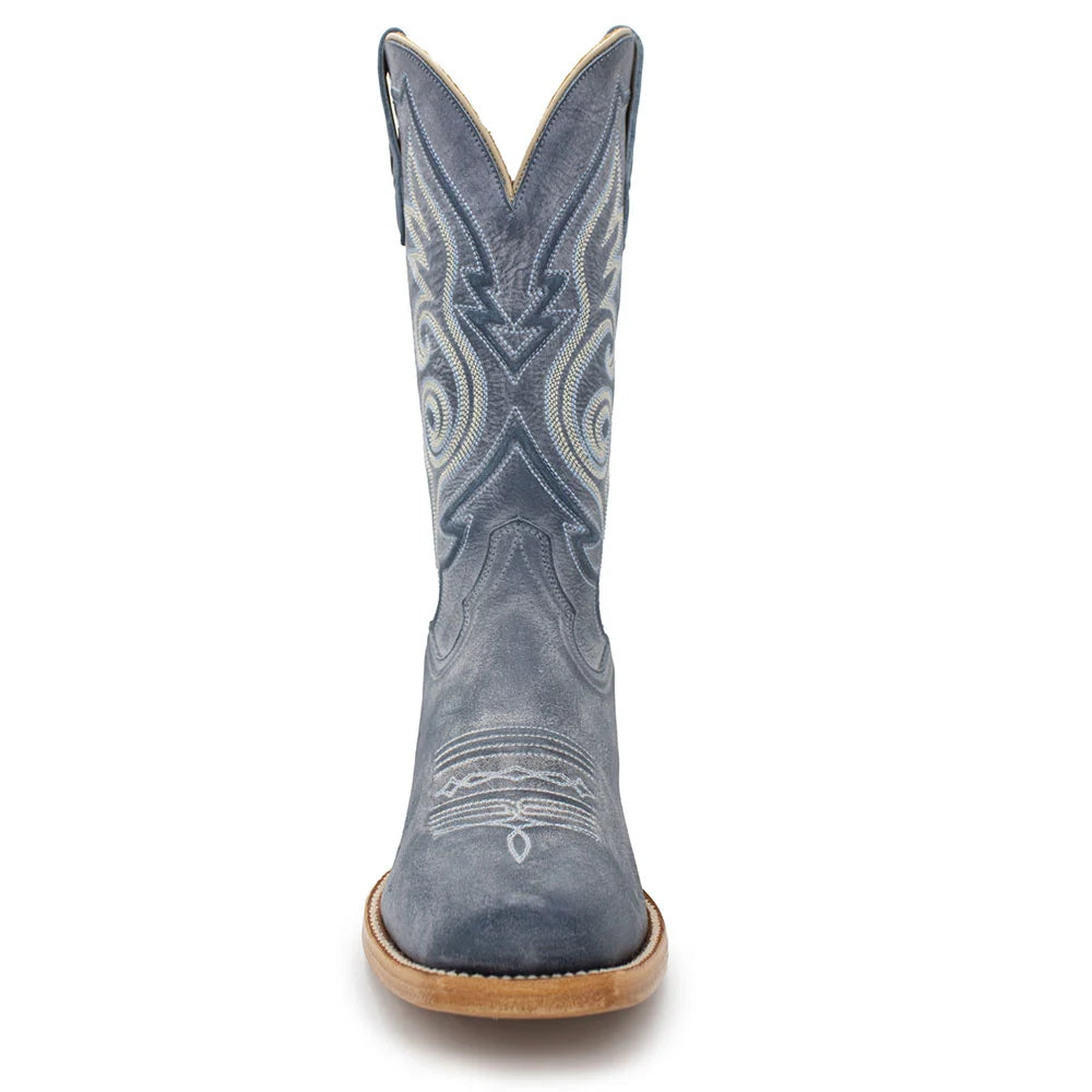 Rocking Diamond Brand Women's Top Fifteen BSQ Cowgirl Boots - Blue Jeans