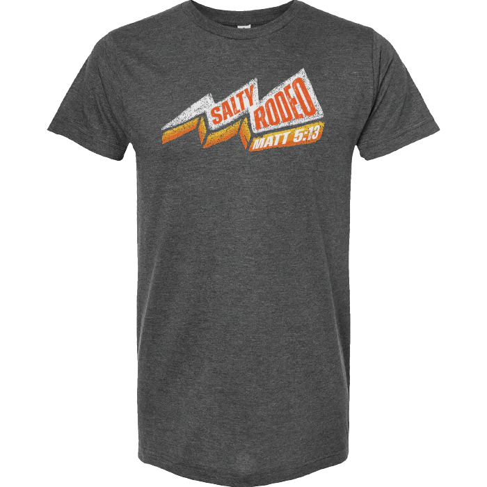 Salty Rodeo Company Unisex Bolt Tee Grey