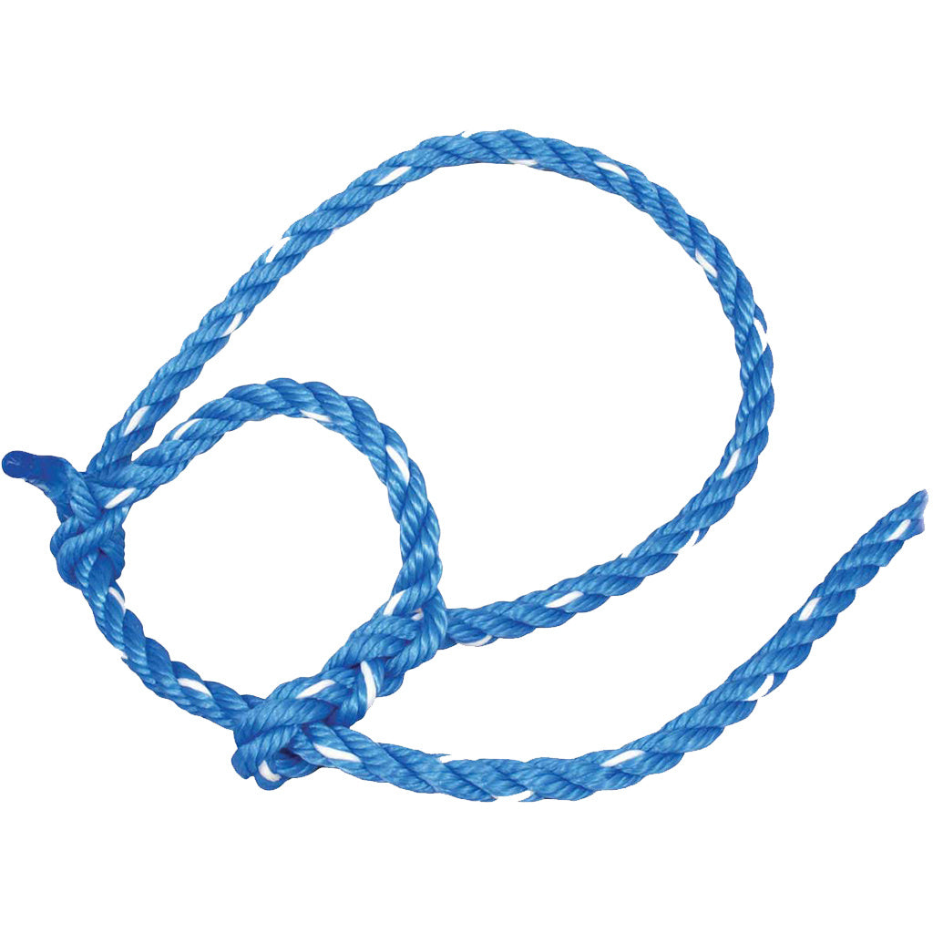 Sullivan Big Rope Breaking Halter - Blue/White