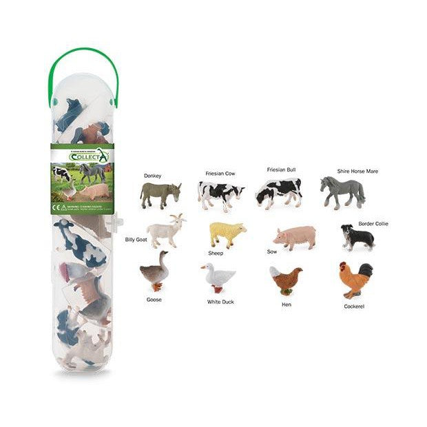Breyer Kids's Collect A Box of Mini Farm Animals - set of 12