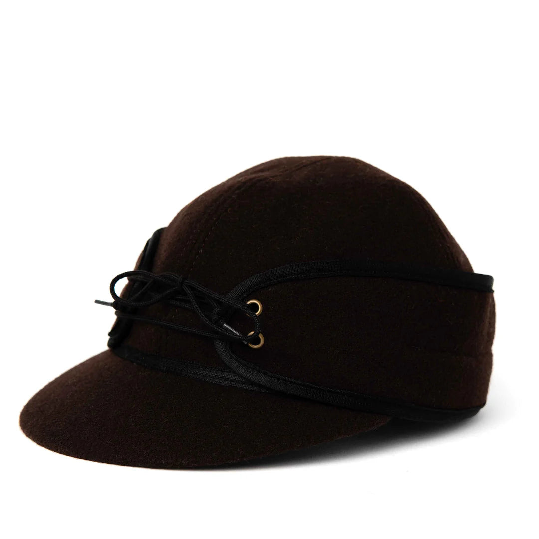 Crown Cap Classic Wool Blend Railroad Hat