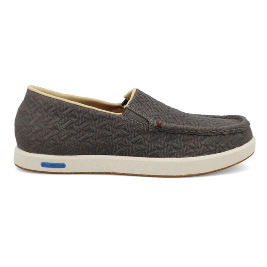 Twisted X Ladies Slip On Ultralite Slip On Shoe - Grey