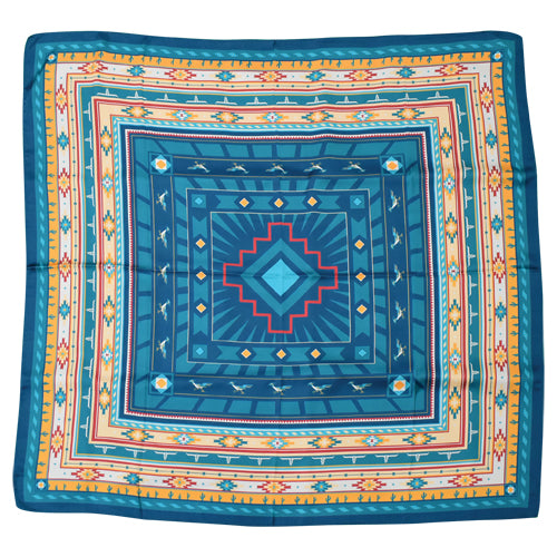 Catchfly Unisex Wild Rag Cactus and Roadrunner Print