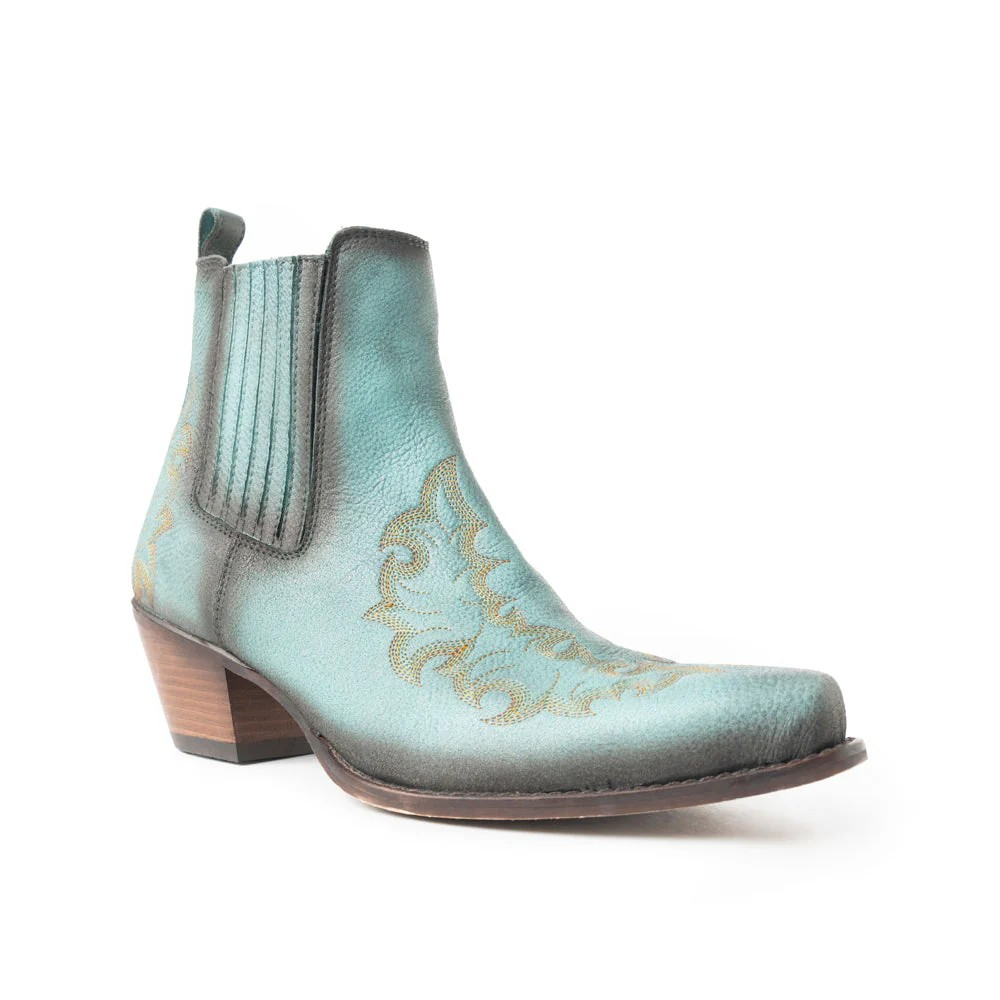Myra Women's Dearling Ranch Booties- Teal