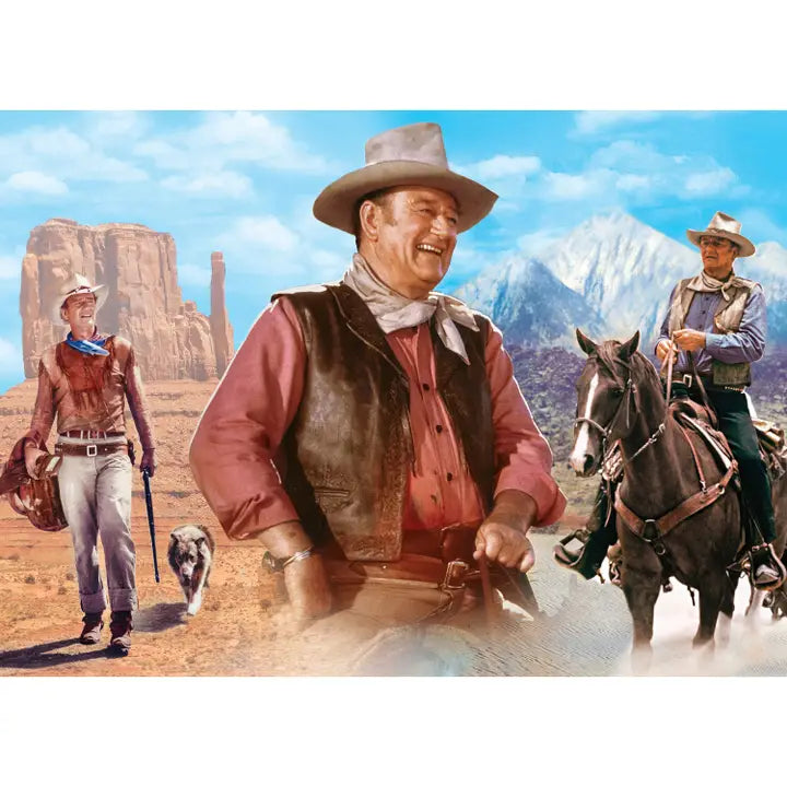 John Wayne-On the Trail 1000 Piece Puzzle