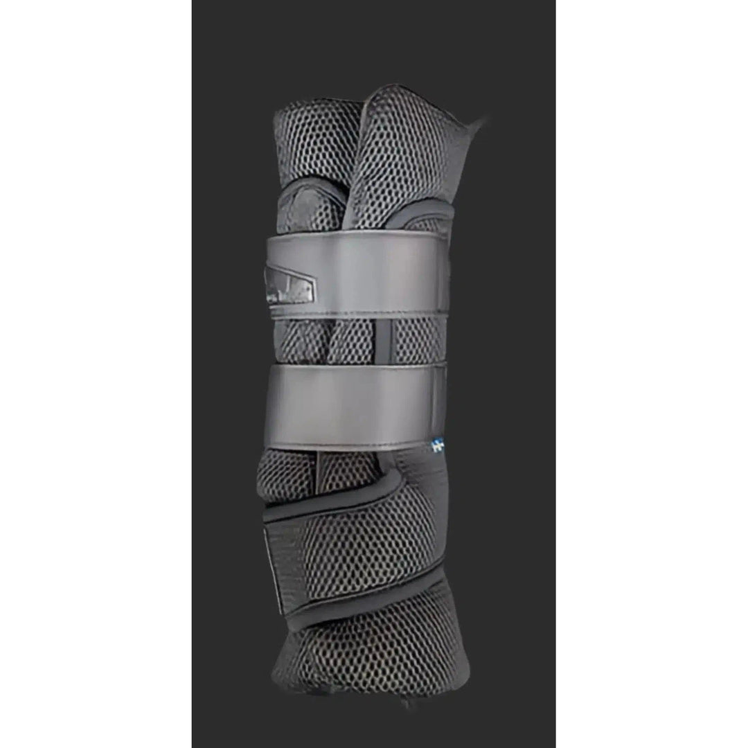 Back On Track Airflow Quick Wraps - Black - Irvine Tack &amp; Western Wear