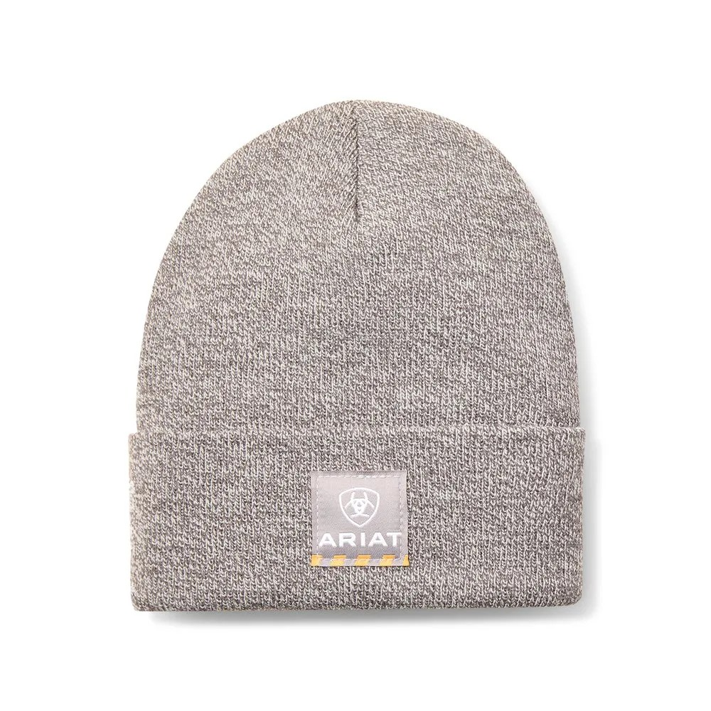 Ariat Women's Rebar Beanie - Light/Dark Grey