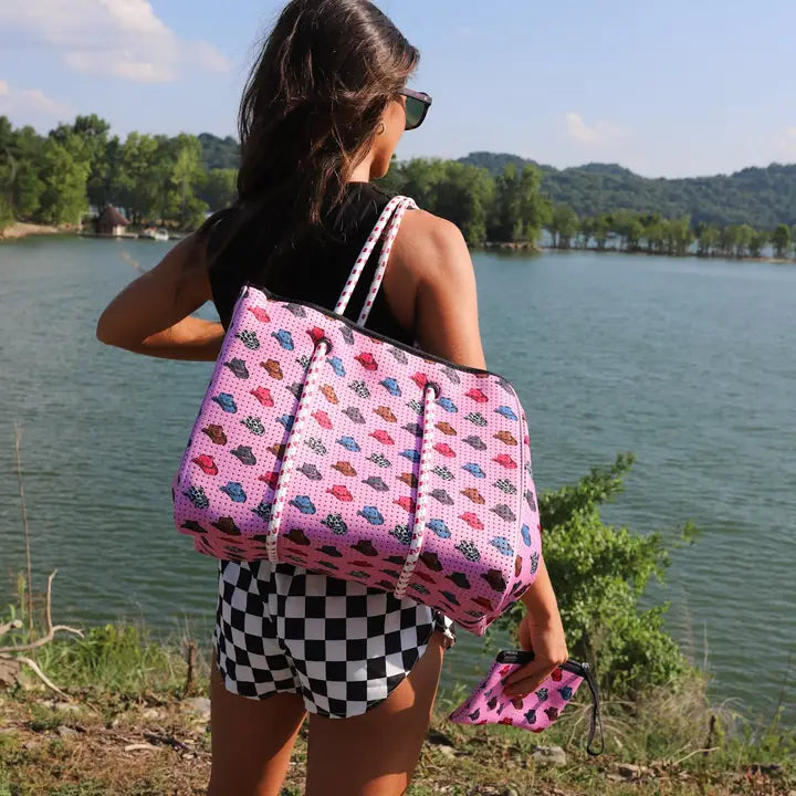 The Front Porch Label Large Tote Bag- Multiple Colours