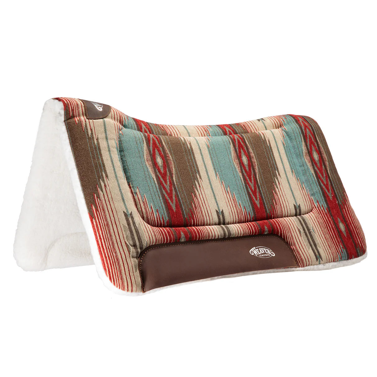 Weaver All Purpose Contoured Saddle Pad w/Merino Fleece - 32x32 - Irvine Tack & Western Wear