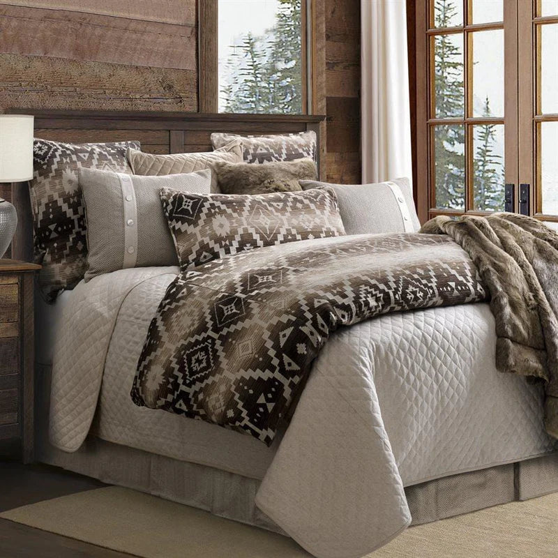 Chalet Aztec Comforter Set Super Queen – Irvine Tack & Western Wear