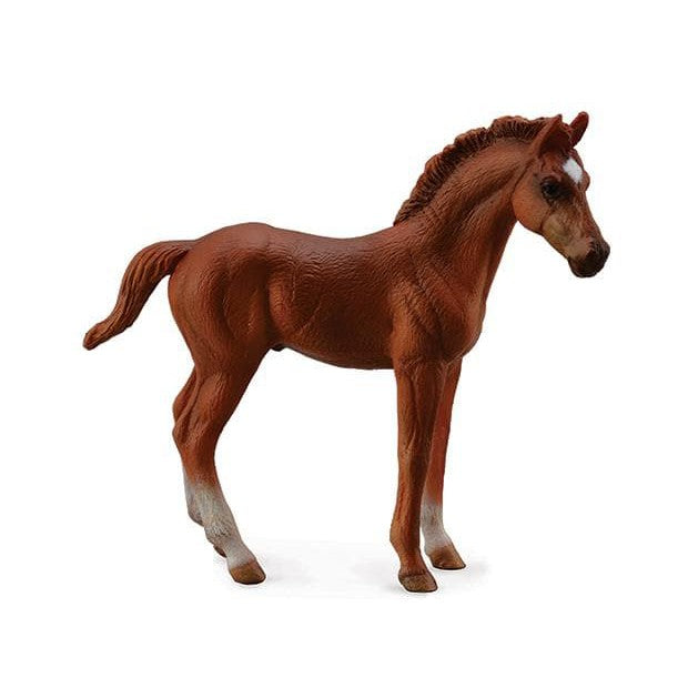 Breyer Kid's Collecta Thoroughbred Foal Standing - Chestnut