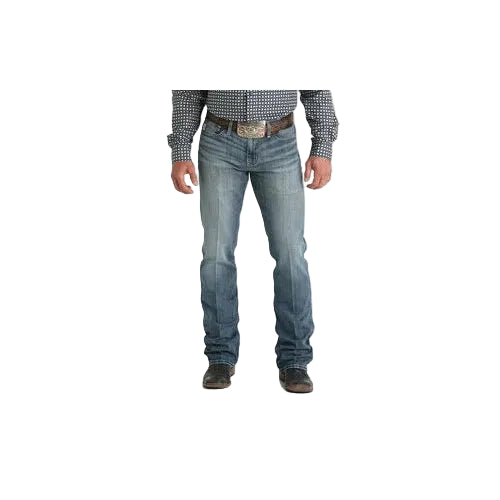 Cinch Men's Slim Fit Ian Jeans - Medium Stonewash - Irvine Tack & Western Wear