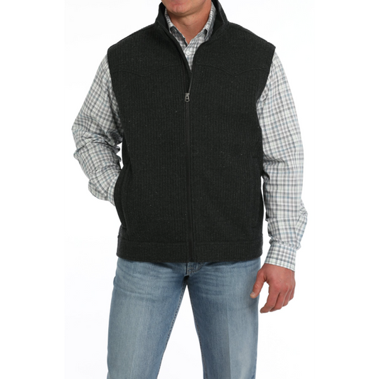 Cinch Men's Bonded Wooly Vest-