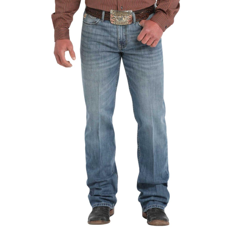 Cinch Men's Grant Medium Stone Jeans