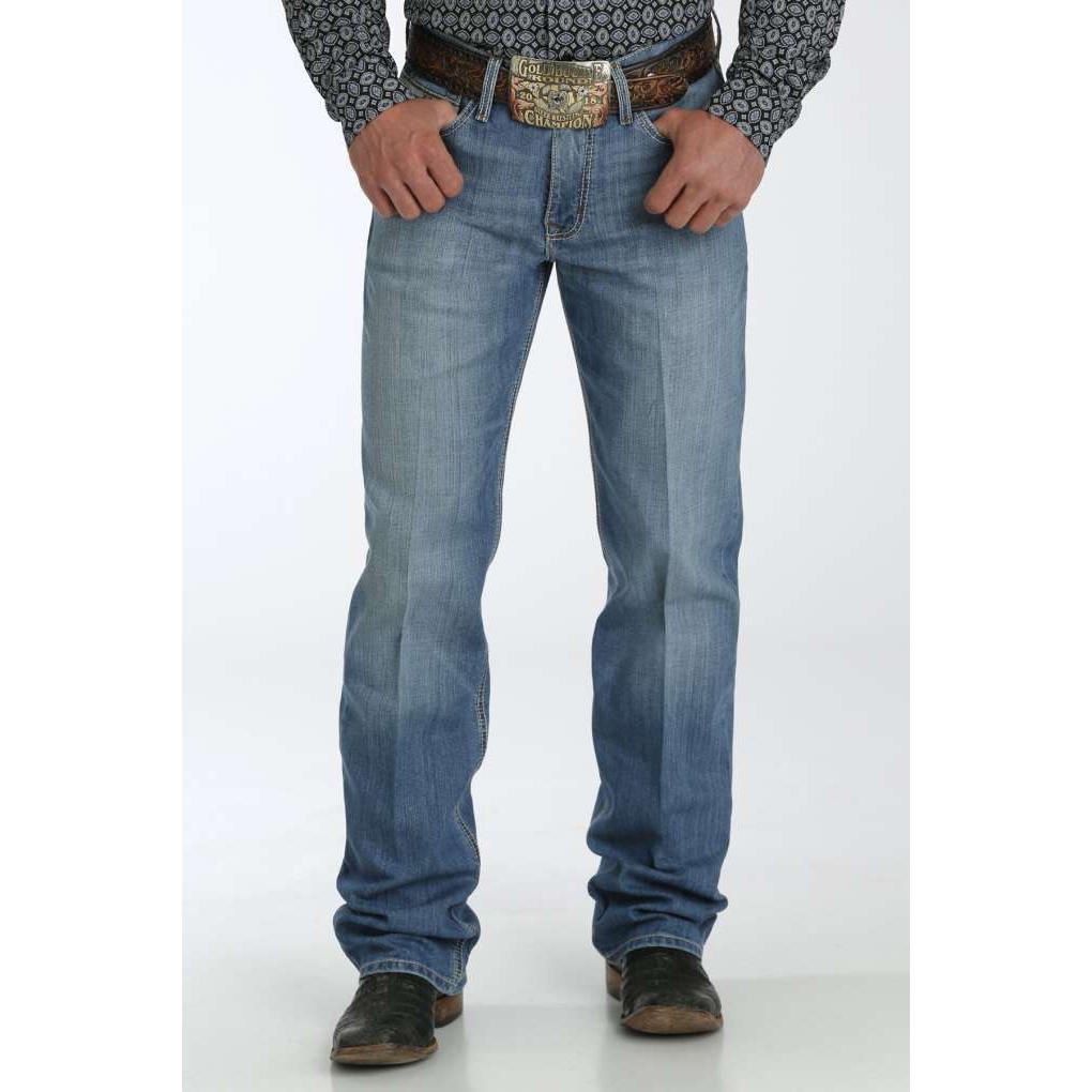 Cinch Men's Grant Medium Stone Wash Jeans