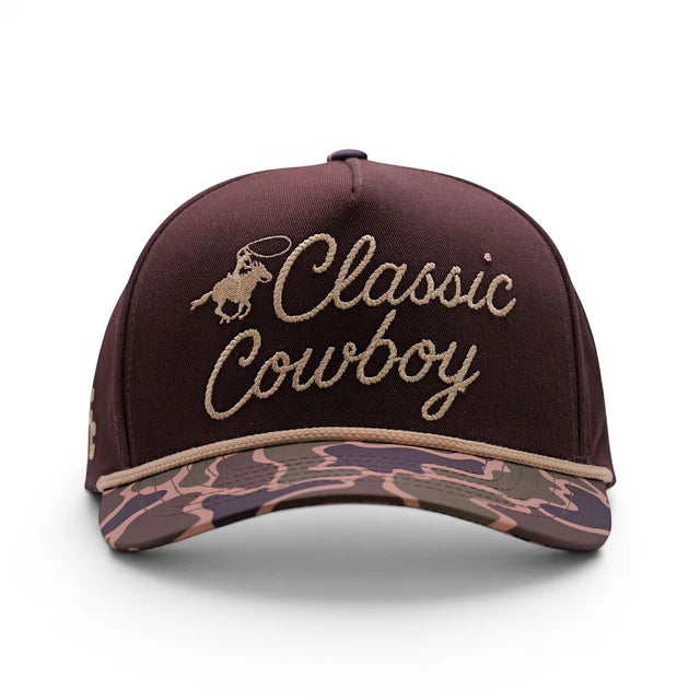 Classic Cowboy Unisex The Vaquero Ball Cap - Brown