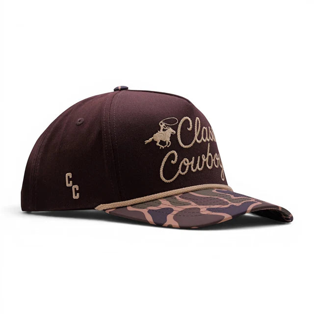 Classic Cowboy Unisex The Vaquero Ball Cap - Brown