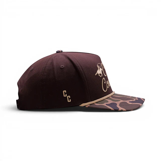 Classic Cowboy Unisex The Vaquero Ball Cap - Brown