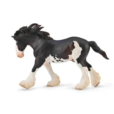 Breyer Kid's Collecta Clydesdale Stallion - Black Sabino
