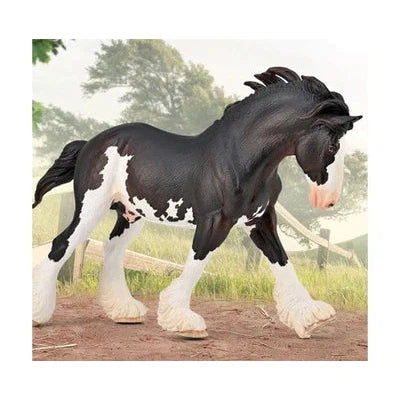 Breyer Kid's Collecta Clydesdale Stallion - Black Sabino