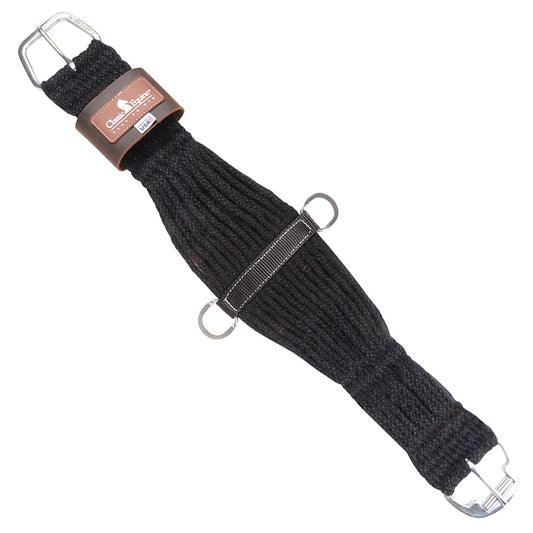 Classic Equine 27-Strand 100% Mohair Cinch - Black