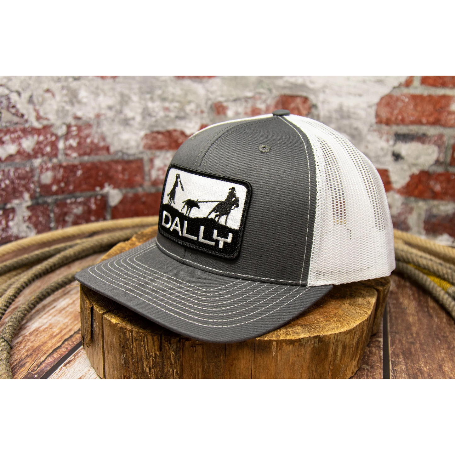 Dally Up Caps Embroidered Roping Front Patch - Multiple Colors