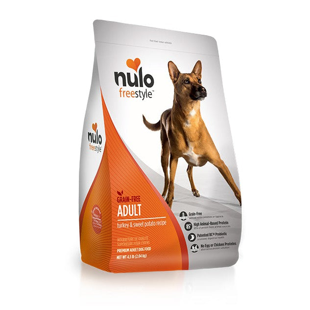 NULO Dry Food-Freestyle Adult Dog Food Turkey & Sweet Potatoe Recipe