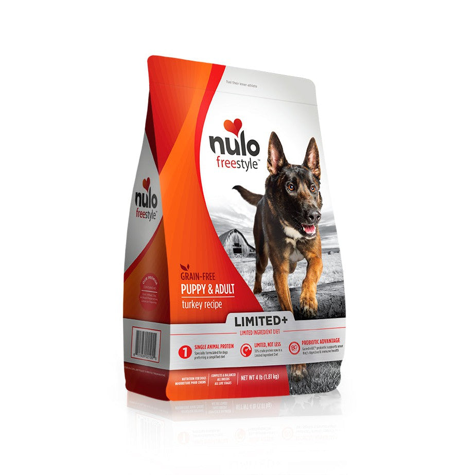 NULO Dry Food-Freestyle Puppy & Adult Grain Free Turkey Recipe