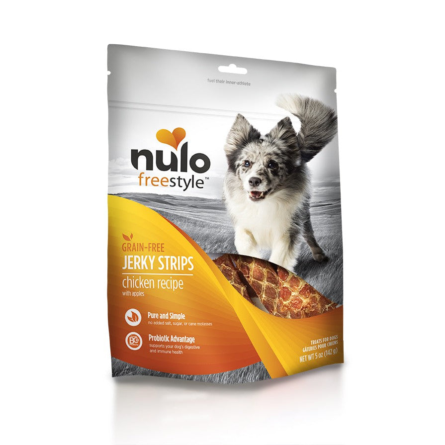 Nulo Freestyle Grain Free Jery Strips Chicken w/ Apple