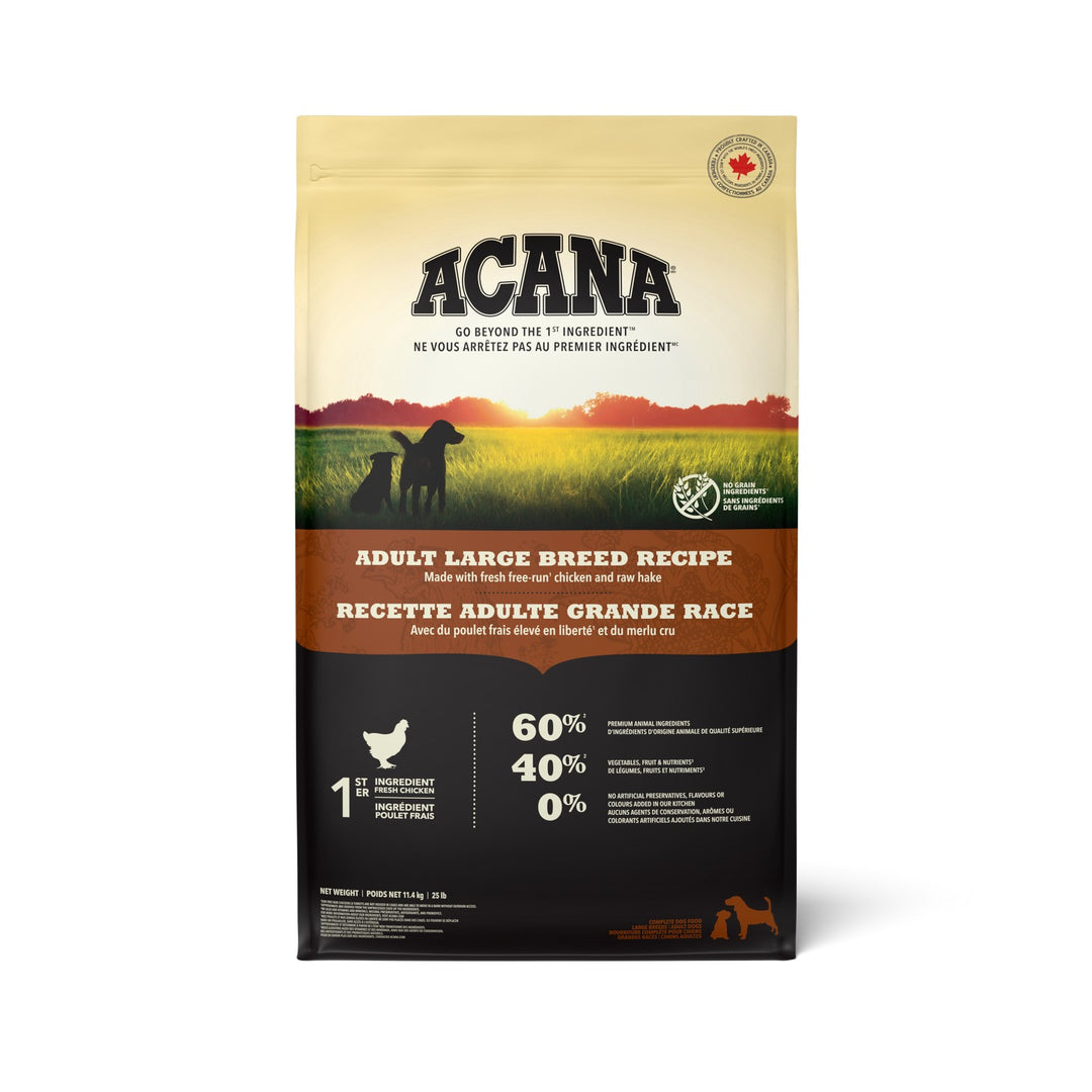 Acana Adult Large Breed Dog Food - Irvine Tack &amp; Western Wear