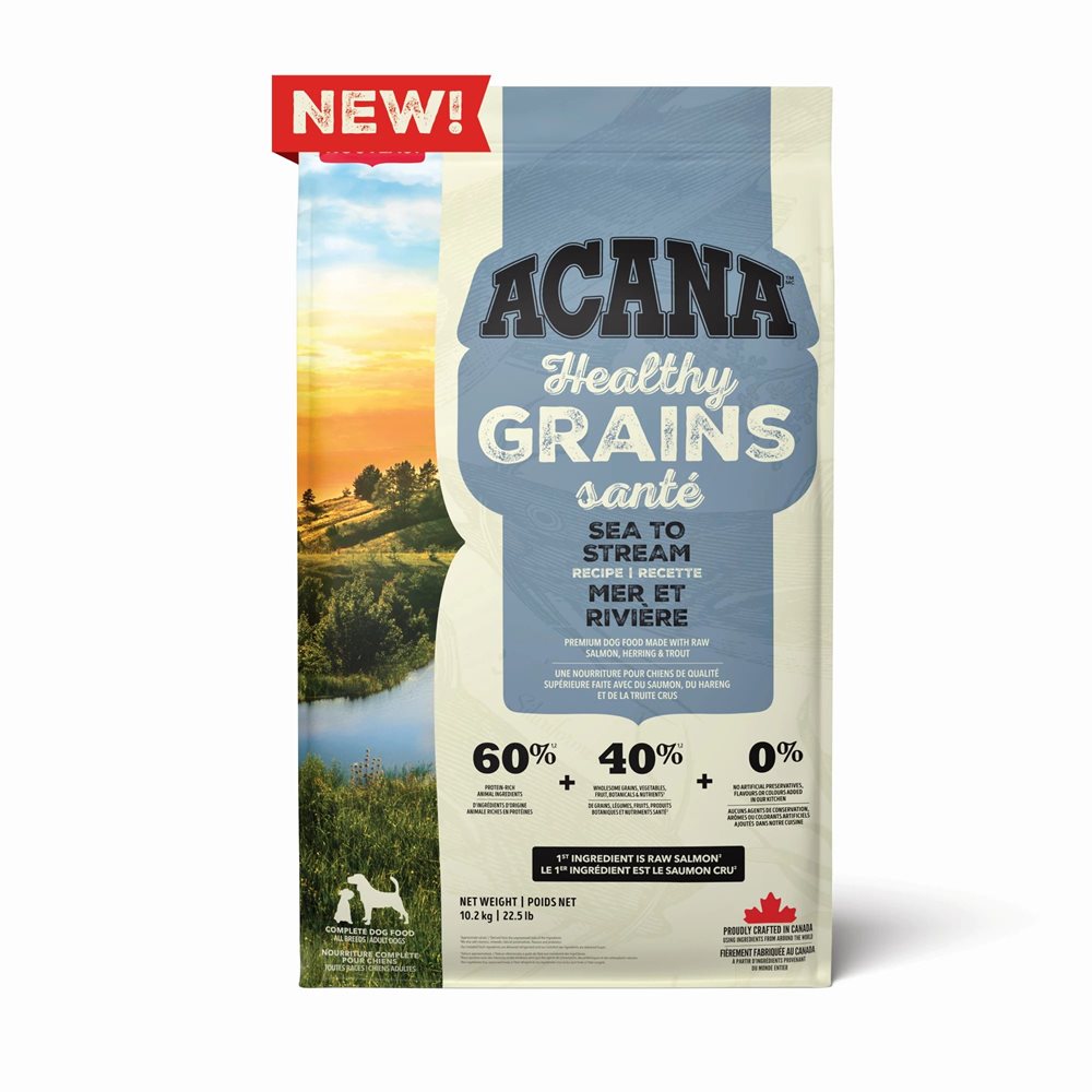 Acana health Grains-Seat To Stream Recipe 10.2KG