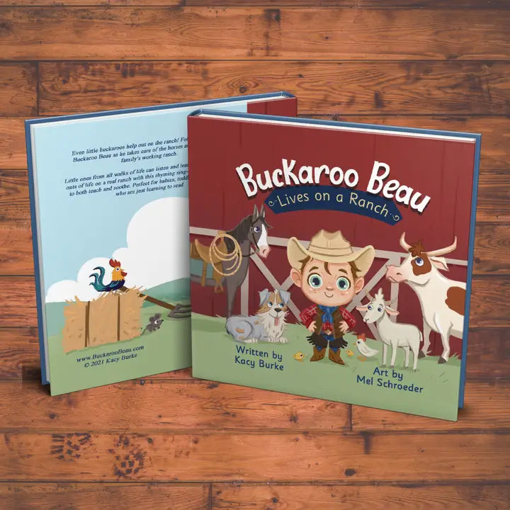 Buckaroo Beau Hardcover Buckaroo Beau Lives On A Ranch