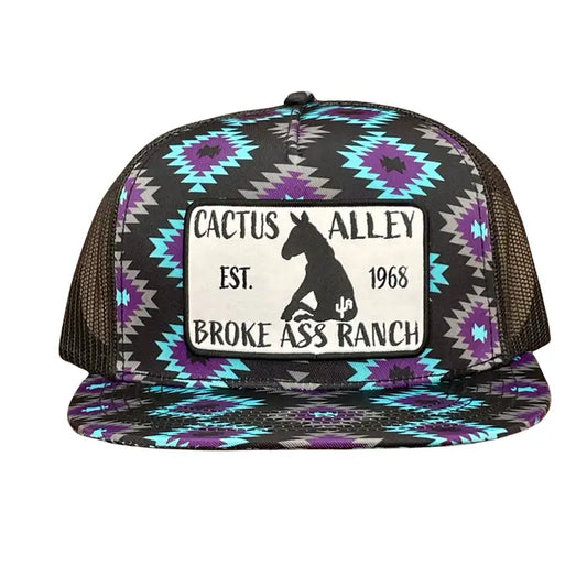 Cactus Alley Donkey CA Dolly P Aztec Snapback Cap