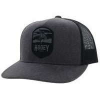 Hooey Cheyenne Trucker Cap - Charcoal & Black w/Patch
