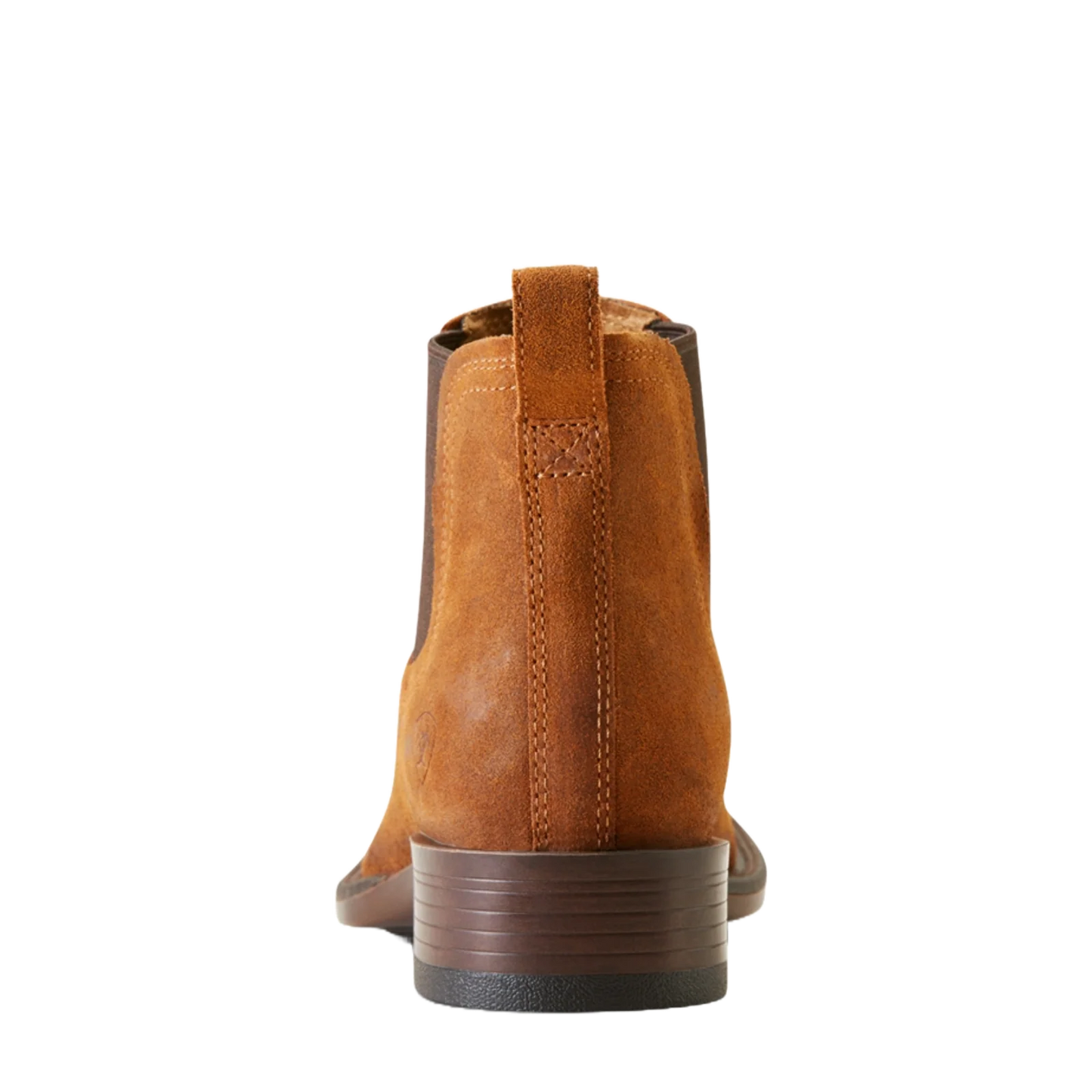 Ariat Men's Booker Chelsea Wide Square Toe Western Boot - Bar Top Brown