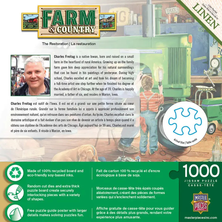 Farm & Country Restoration 1000 Piece Puzzle