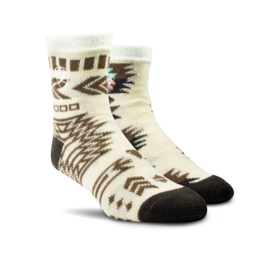 Ariat 2 Pack Cozy Aloe Socks - Women's Socks in Desert Sand