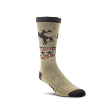 Ariat Bronc Rider Mid Calf Everyday Socks