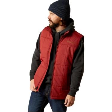 Ariat Men's Crius Insulated Vest - Rosewood