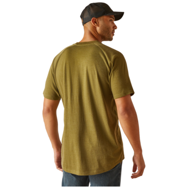 Ariat Men's Rebar Cotton Strong T-Shirt - Lichen Heather