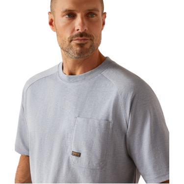 Ariat Men's Rebar Cotton Strong T-Shirt - Infinity Heather