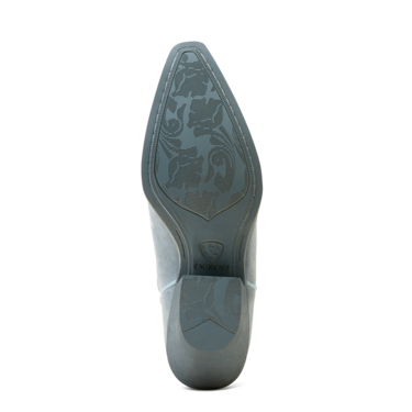 Ariat Women's Chandler Western Boots - Baby Blue Jean Suede