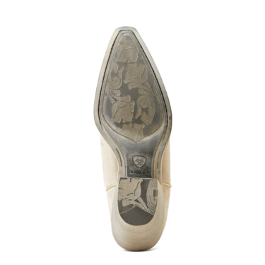 Ariat Women's Chandler Western Boots - White Suede