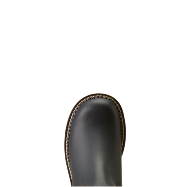 Ariat Women's Fatbaby Twin Gore Western Boots - Black Deertan