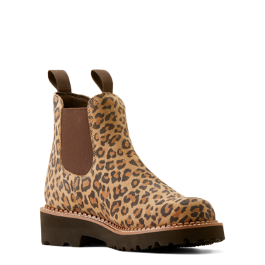 Ariat Women's Fatbaby Twin Gore Western Boots - Cheetah