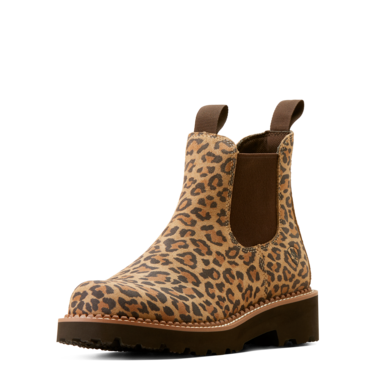Ariat Women's Fatbaby Twin Gore Western Boots - Cheetah