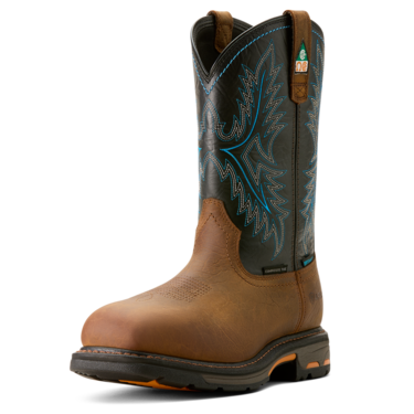 Ariat Men's Work Hog CSA Waterproof Composite Toe Work Boot - Tumbled Bark